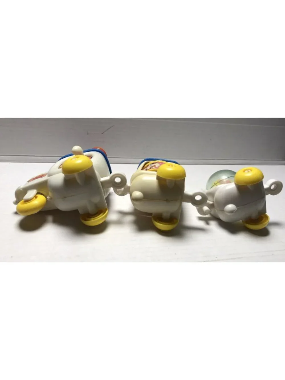 Vintage Winnie the Pooh Circus Train Pull Toy